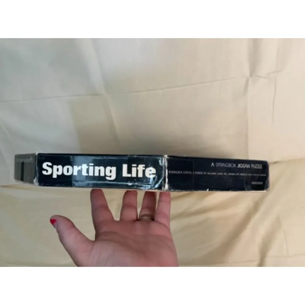 Vintage 1973 Springbok Puzzle Sporting Life 500 pieces by Carl Cassler COMPLETE
